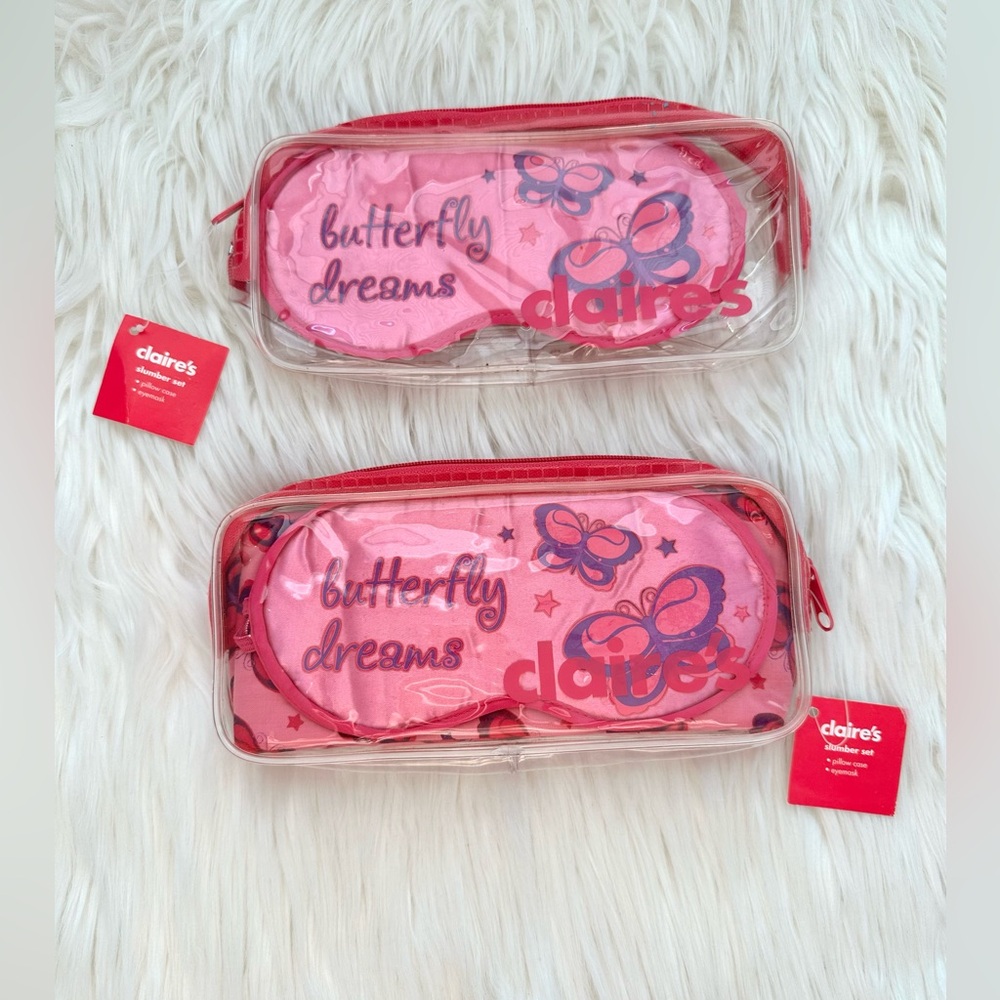 CLAIRES BUTTERFLY SLEEP SET